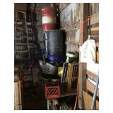 contents of marked section of wall