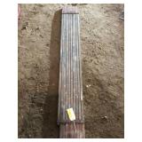 old school solid wood extending plank