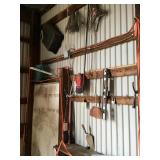 contents of marked section of wall