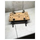 Bench top wood work mate