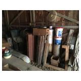 contents of marked section of wall