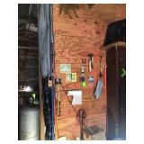 contents of marked section of wall