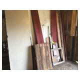 contents of marked section of wall