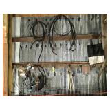 contents of marked section of wall