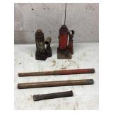 (2) bottle jacks