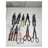 (10) tin snips