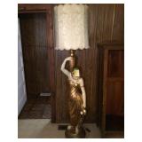 Impressive sized art deco lamp