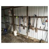 contents of marked section of wall