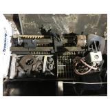 vintage lathe w parts