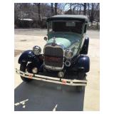 w1928 Ford Model A Coupe - full restore - running