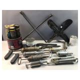 Ford Model A grease guns / parts etc.