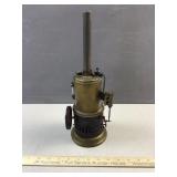Antique 20th century German verticle steam engine