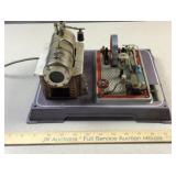 Wilesco electric steam engine - works