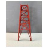 Metal oil rig tower base
