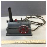 Electric model steam engine