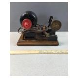 Shop assembled elect motor and pully