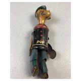 Vintage tin windup Popeye toy