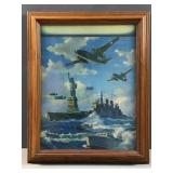 Vintage Safeguards of Liberty Illustration with