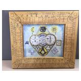 Handrawn vintage Freemason portrait