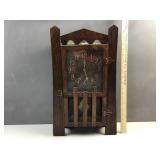 antique Mission style mantel clock