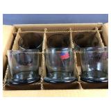 vintage Spirit of '76 Trailmobile drinking glasses