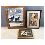 (3) vintage paintings