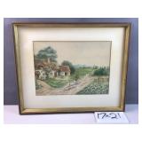 Pennymore Farm Devon County England 1962