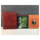 (3) vintage children books
