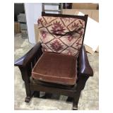 Heavy duty old school rocking chair