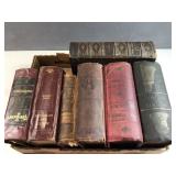 Antique Leather Bond Books