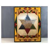 Vintage Chinese checkers board game