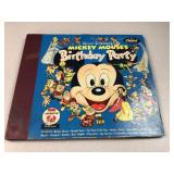Mickey Mouse birthday party Capitol record-reader
