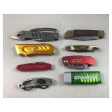 (8) pocket knives
