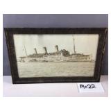 U.S.S. Leviathan framed photo