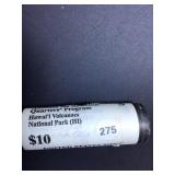 Full roll US mint Hawaii Volcanoes S mint mark