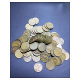 (100) 1941 D 2 FULL rolls US cents