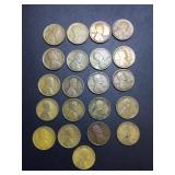 (21) 1914 US Cent no mint mark