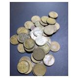 1918 mixed mints full roll (50)