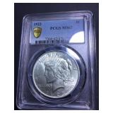 1928 Silver Eagle MS 62 PCGS