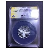 2022 S PF 70 DCAM Maya Angelou silver ANACS