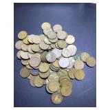 (100) 1944 S 2 FULL rolls US cents