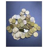 (100) 1944 no mint US cents