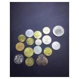 Coca Cola advertising & other tokens / coins