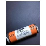 Full Roll US Mint Denver WY quarters