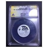 2022 S PF 69 DCSM N Oter Warren Silver ANACS