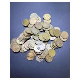 (100)  1940, 1941, 1943, 1944 mixed years mints