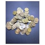 (100)  1940, 1941, 1943, 1944 mixed years mints