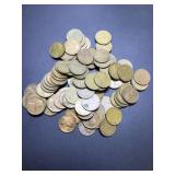 (100)  1940, 1941, 1943, 1944 mixed years mints