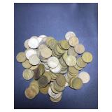 ( 100 ) 1941 mixed mint US Cents 2 FULL rolls