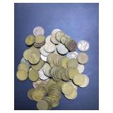 ( 100 ) 1942 S US Cents 2 FULL rolls